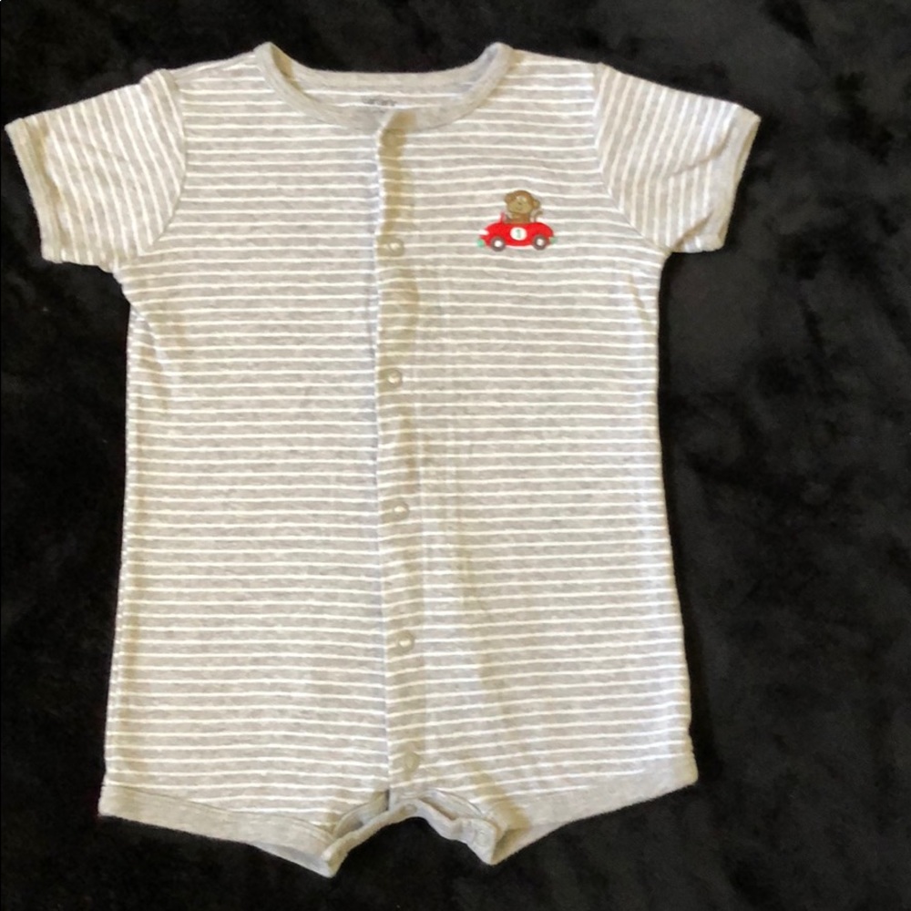 Carter’s Snap Closure Short Sleeve Romper